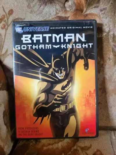 This is the dvd of the movie "Batman Gotham Knight". Batman: Gotham Knight is a 2008 animated direct...
