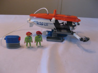 Playmobil sous-marin avec pompe