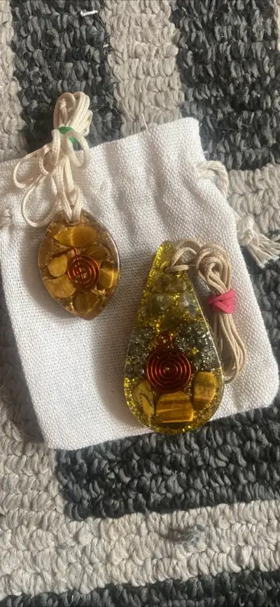 orgone pendants  both, View more