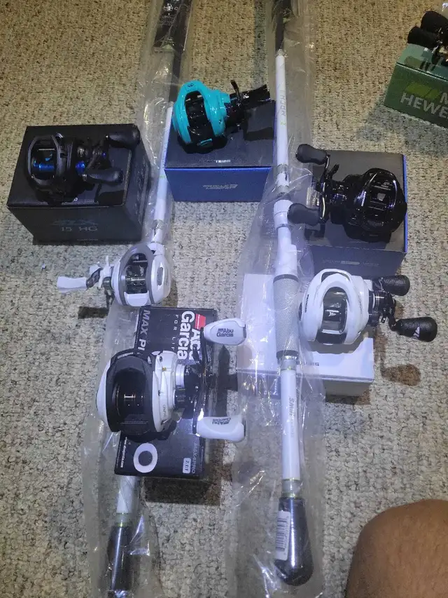 Rod reel lews mach series kadtking reel RH in Fishing, Camping & Outdoors in Peterborough - Image 6