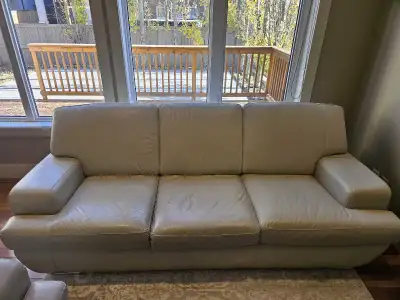 Leon's Leather Sofa, View more