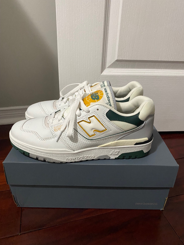 New Balance 550 White NightWatch Green in Men's Shoes in City of Toronto - Image 2