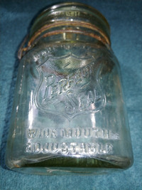 Perfect Seal Canning Jar - 12 ounce, vintage
