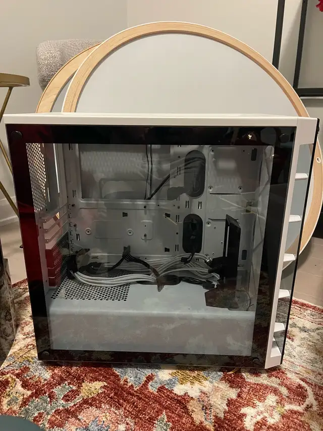 Computer Case with Accessories (gpu bracket, psu ext, fans, etc)463696937071431682