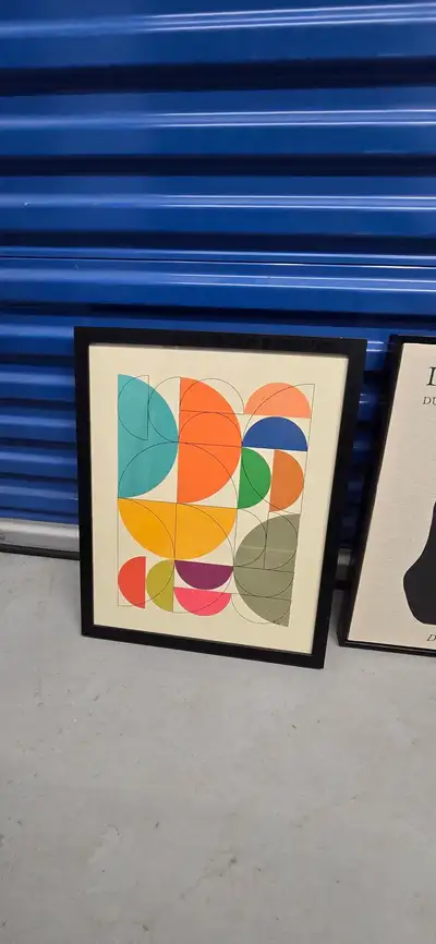 Modern Abstract Art Framed Wall Decor, View more