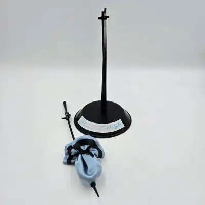 Promenade In The Park Barbie Stand Parasol Black Blue 1997 18630, View more