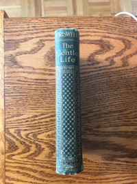 Antique Book,  “The Gentle Life”