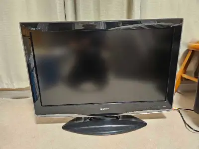 Was $50. Used Sharp Aquos television with a crisp display and vibrant colours. The TV is in good con...