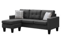 Sam Grey Sofa sectional affordable price 