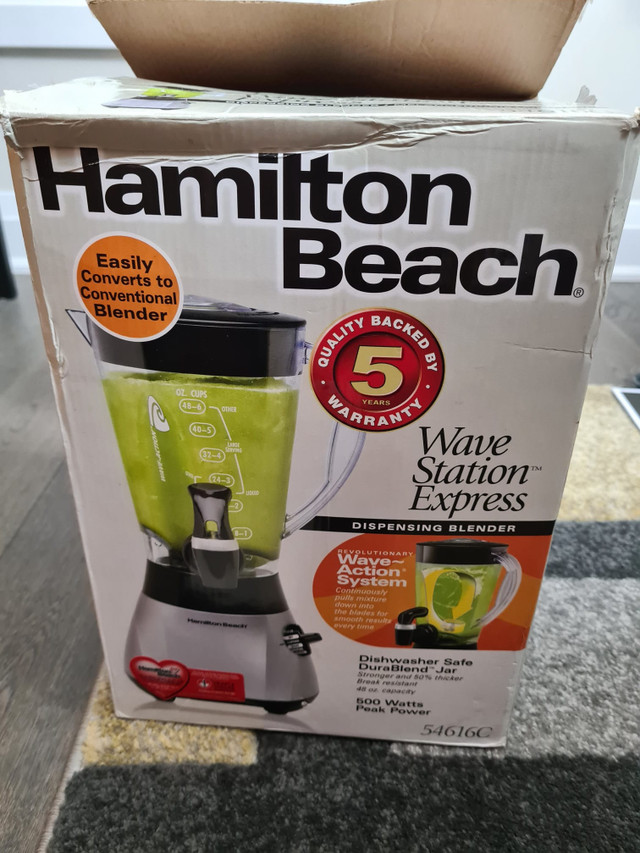 Hamilton Beach Dispensing Blender in Processors, Blenders & Juicers in Kitchener / Waterloo - Image 2