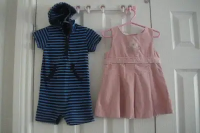 2x Laura Ashley Girls dress & Baby Gap overall Size 2T, View more