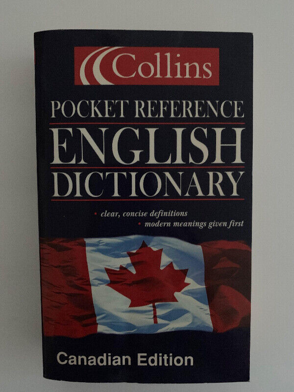 English Dictionary : Collins : Pocket Reference in Textbooks in Cambridge
