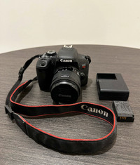 Canon Rebel EOS T7i Body and 18-55mm IS STM Lens