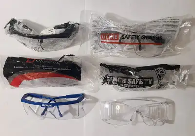 Clear Safety Goggles - work protection eyeglasses ($5/each), View more