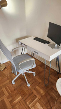 Ikea Markus office chair and office desk