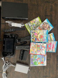 Nintendo WiiU + 7 Games