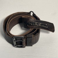 Vintage Diesel Leather Belt 90/36