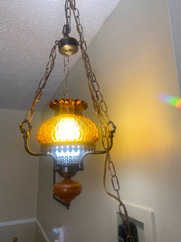 Hurricane Swag Lamp