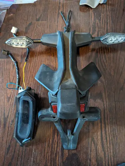Parts for sale. Whole assembly for $300. OR Taillight only $175. Signals only -$175. Mud guard, rear...