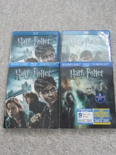 Harry Potter And The Deathly Hallows Parts 1&2 - Blu-ray/DVD, View more