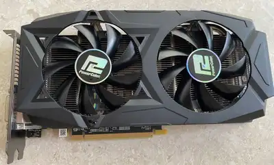 Carte graphique AMD Radeon RX 580 8GB GDDR5 – Dual Fan PowerColor ✔ Testée et 100 % fonctionnelle ✔...