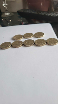 Pound coins