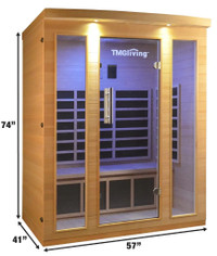 TMG-LSN30  3-person Infrared Sauna