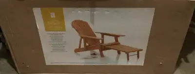 MUSKOKA CHAIR W / OTTOMAN, View more