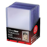 Ultra Pro T O B A C C O CARD size top loaders .... bundle of 25