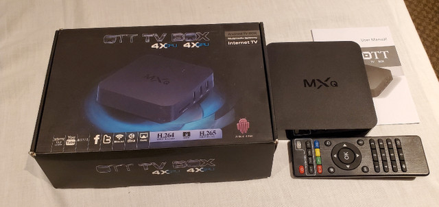 MXQ Ott TV box in Video & TV Accessories in North Bay