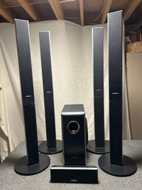 Samsung 6 Surround Sound Cinema Speakers in excellent condition