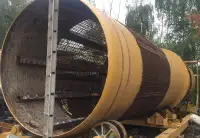 Heavy Duty Gold Wash Plant, Trommel 350 Yards per hour