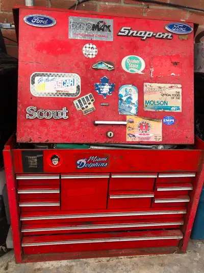Used snap on toolbox, View more
