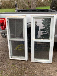 2 windows 24wide 53.25 tall hung style