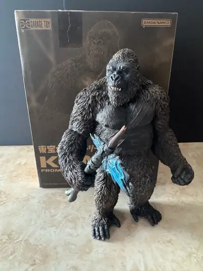 Bandai Namco Kong from Godzilla vs Kong (10” in height) complete with box. Only taken out briefly fo...