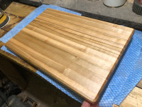 10x15 Maple edge grain cutting board. 
