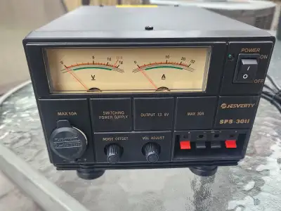Bench Power Supply 30 Amp DC 9V-15V, 13.8V, View more