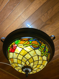 Stained Glass Tiffany Style  Ceiling Lamp 