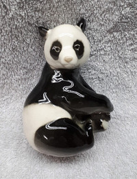 Vintage Russian Lomonosov Porcelain Panda