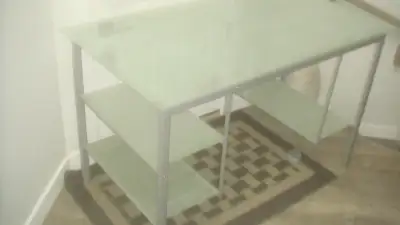 DESK_IKEA_GLASS, View more