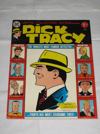 DC Treasury Edition Dick Tracy! comic book