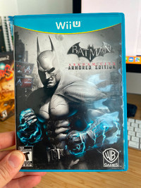 WII U GAME: BATMAN - $20