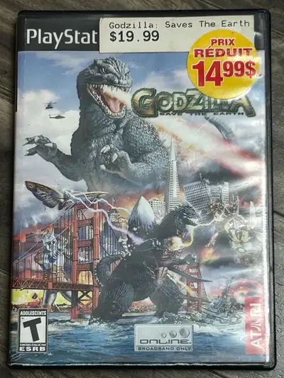 Atari Godzilla: Save the Earth PlayStation 2, View more