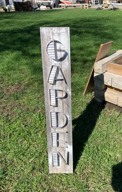 Garden Sign, View more