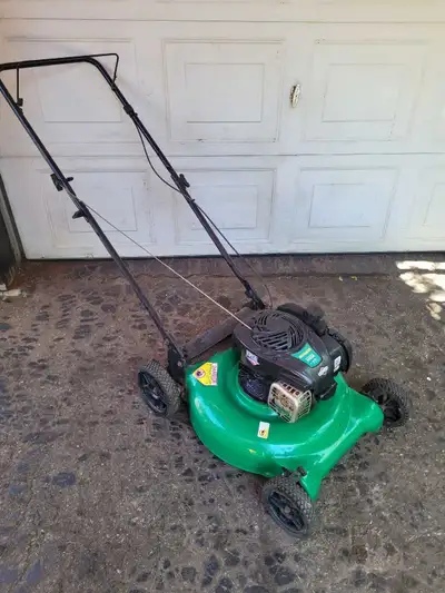 Weedeater push mower, View more