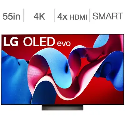 55” LG OLED SMART TV (OLED C4), View more