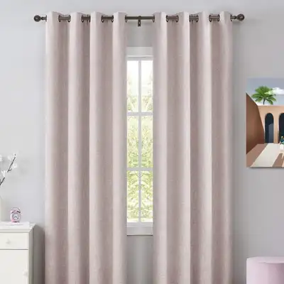 Brand new in Box! Hosmile Bronze Curtain Rods for Window 36 to 72 Inch, Single Drapery Rods Bronze C...