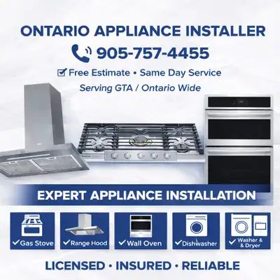 Appliance installation, View more