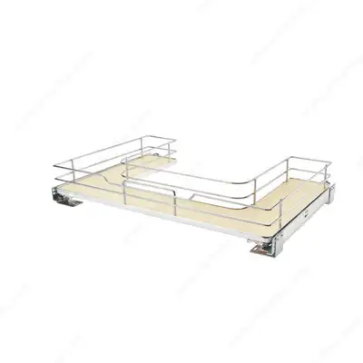 Wooden under sink pullout, View more