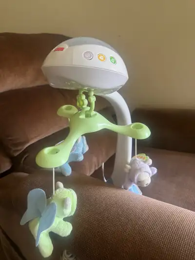 Fisher-Price Soothe & Glow Musical Mobile, View more